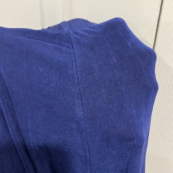 chico’s Travelers Maxi Skirt Womens Blue Pull On Elastic Waist chicos Size 3 - Picture 6 of 6